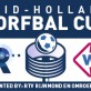 Opname interview RTV Ridderkerk; ZH Korfbal Cup met Rini Desloover en Jan de Vos